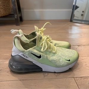 Nike Air Max 270 | Barely Volt Lime Green | Women Size 8 Men 6.5